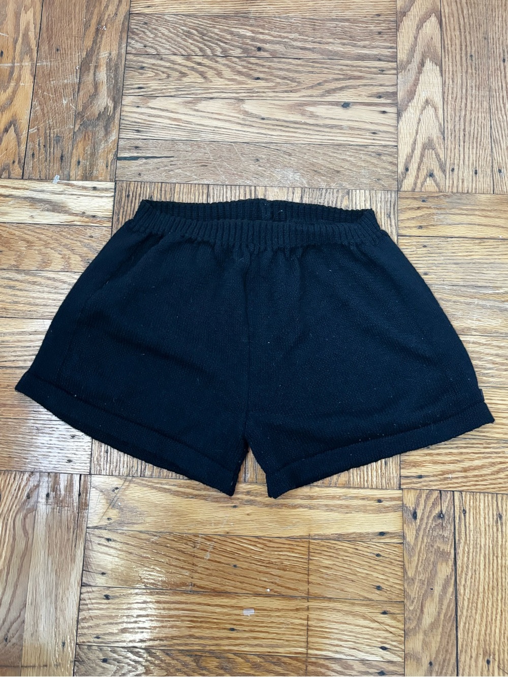Bloch Black Knit Athletic Shorts